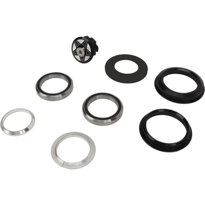 Fiets Voorvork Balhoofdlager Set Aluminiumlegering Waterdicht Geanodiseerd Fiets Headset Spacer voor gray