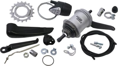 Sturmey Archer - versnellingsnaaf - 3-speed AWC met terugtraprem