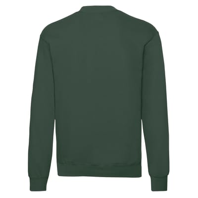 Fruit Of The Loom Heren Klassieke Drop Schouder Sweatshirt (Fles groen)