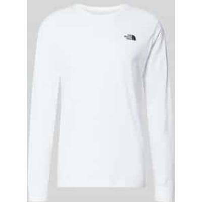 THE NORTH FACE M EVO SD REG LS TEE WHITE The North Face Heren Shirt Wit S