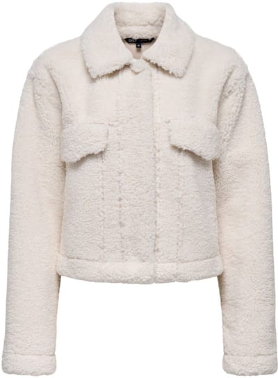 ONLY - ONLLILI SHORT TEDDY JACKET OTW - Meisjes - Gewatteerde jassen