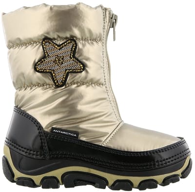 Antarctica - Winterlaarzen met ritssluiting voor kinderen - AN 120B - Beige - maat 27-28EU