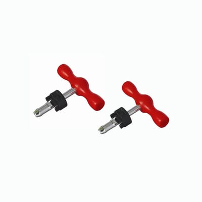 PEX ontbramer & kalibrator set 16 en 20 mm – Voor PEX & ALUPEX buizen – Ontbramen en kalibreren – Geschikt voor accutol en hand – Germat