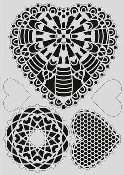 Pronty Mask stencil - Gel hart 470.803.038   A4
