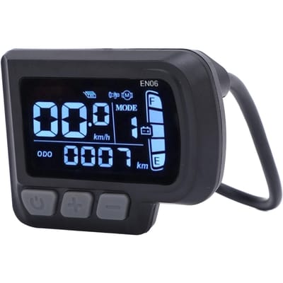Elektrische Scooter LCD Paneel LCD EN06 Paneel met USB 6-pins Waterdichte Connector 24 48V