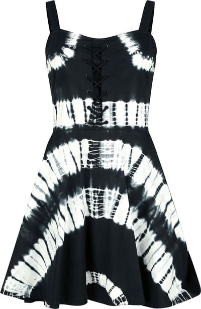 Chemical Black Isley jurk Medium-lengte jurk zwart-wit XL Dames