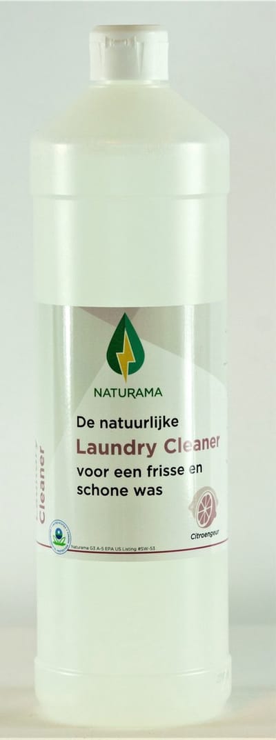 Naturama wasmiddel (geur:citroen) - Palmolievrij - Dierproefvrij - Vegan - 100% biologisch