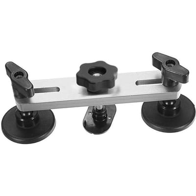Kit d'outils de réparation de carrosserie automobile, ensembles d'extracteur de Dent à pont Double pôle, outil de réparation de débosselage sans peinture noir