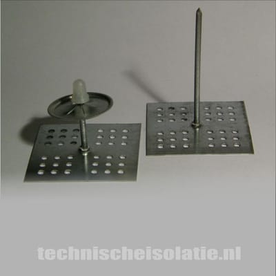 Geperforeerde plakpennen L=53mm [100st]