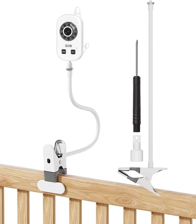 Camera Bevestiging - Flexibele Houder - Babykamer Beveiligen - Universele Clip - 5 Inch Geschikt