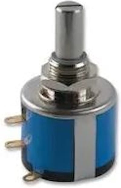 Roterend Potentiometer, Draad wond, 5 k, 10 Turns, Linear, 2 W, ± 5%