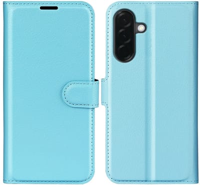 Coverup Hoesje - Geschikt voor Samsung Galaxy A37 Hoesje - Coverup Book Case - Blauw