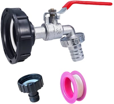longziming - 3/4 Inch Kraan Voor 1000L IBC Tank - Regenwater Vat En Watertank Accessoires - Exhaust Faucet Accessoires