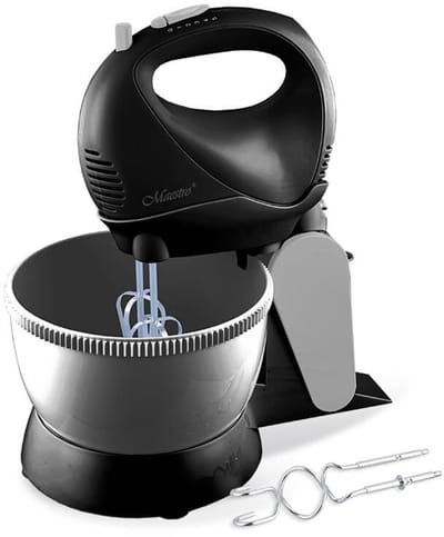 Maestro MR-550 - mixer met roterende kom - 5 snelheden, Turbofunctie - 600W - zwart