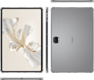 Cadorabo Hoesje geschikt voor Honor Pad 9 Pro in VOLLEDIG TRANSPARANT TPU Ultra Slim Air Tablet