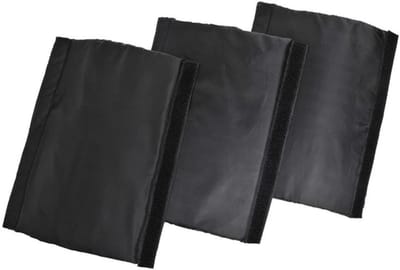 Tent Stormband Beschermer - Hoekbescherming Luifel - Kamperen Outdoor - Voorkomt Slijtage - Tot 6 cm Breed - Zwart