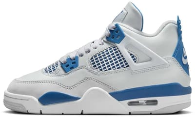 Air Jordan 4 Retro - Unisex - Military Blauw - Maat EU 35.5