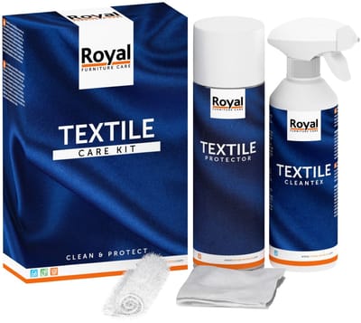 Textile Care Kit - Protector en Spray 2x 500 ml - Transparant - Vloeistof Textiel - Royal Oranje Furniture Care