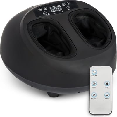BX Fitness® Shiatsu Foot Massage -Zwart