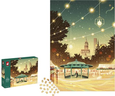 Janod - Kidult puzzel - Een nacht in New York - 2000 Stukjes