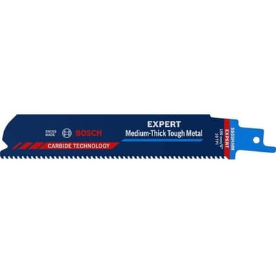 Bosch Accessories 2608900373 Expert Medium-Thick Tough Metal S 955 HHM reciprozaagblad, 1 stuk Zaagbladlengte 150 mm 1 stuk(s)