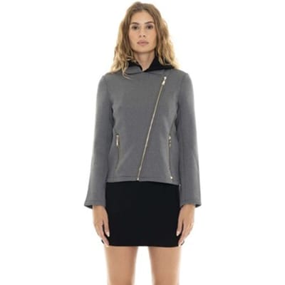 Blazer Leone 1947 Woman Neoprene Jackets Gold Studs