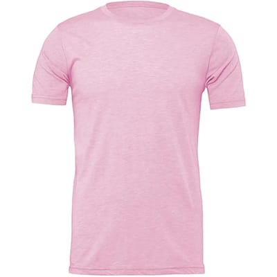 Unisex T-shirt met korte mouwen Bella+Canvas Prism Lilac- XL