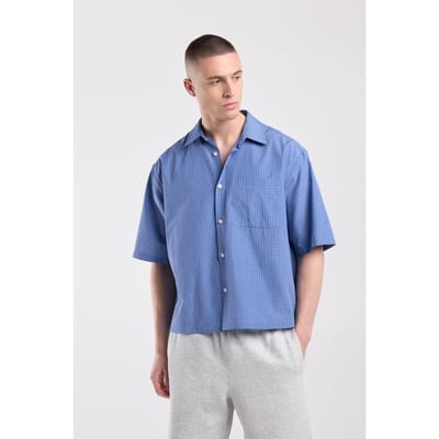 America Today Isa Navy/grey Maat: XL | Casual Overhemden Outlet | Heren | Blauw