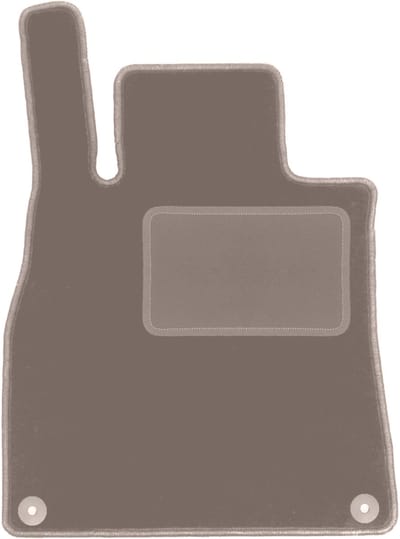 Beige bestuurdersmat voor: Mercedes S W222 sedan (2013-2020)