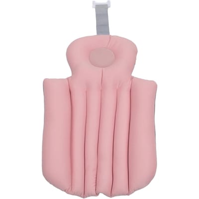Badkussen voor Volwassenen Nek Rugsteun Antislip Badmat voor Thuis Badkamer roze