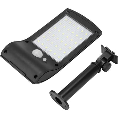36 LED Étanche Jardin Cour Solaire Alimenté Capteur de Lumière Extérieur Lampe Murale