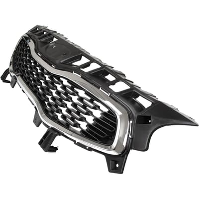 M MODECAR - Kia Ceed II FL Grill - 2015-2018 - Zwart en Chroom - Vervangingsonderdeel