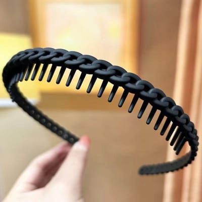 1 stuks Getand Antislip Hoofdband, Dames Hoofdband, Haarclip, Haarelastiekje, Haaraccessoire, Speciaal voor Reizen en Gezichtsreinigen