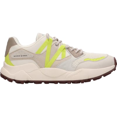 Scotch & Soda Mount Beige-yellow Talla: 41 | Zapatillas Deportivas Outlet | Hombre | Marrón