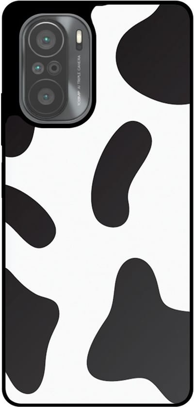 Smartphonica Telefoonhoesje Geschikt voor Xiaomi Mi 11i met Koeienvlekken Opdruk - TPU Backcover Case With Cow Patches Design geschikt voor Xiaomi Mi 11i