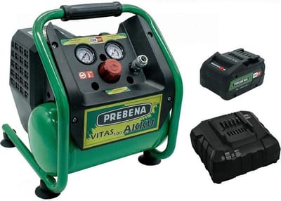 Draagbare Accu Compressor 18V 5L 8 Bar Borstelloos Voor Klaar voor Gebruik