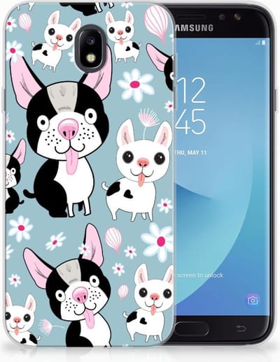 Samsung Galaxy J7 2017 | J7 Pro TPU Hoesje Hondjes