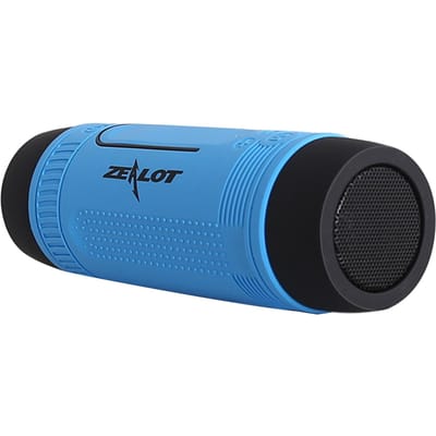 ZEALOT S1 Outdoor BT Speakers Draagbare Sound Box IPX5 Waterdichte LED Zaklamp SOS met Microfoon