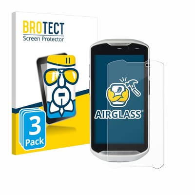 Screenprotector 3 Stuks voor Zebra TC51 Beschermglas transparant