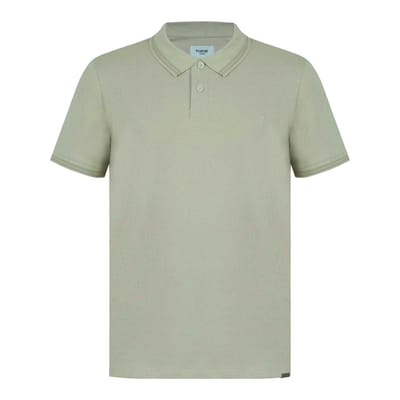Firetrap Heren Lazer-logo katoenen poloshirt (Beige)