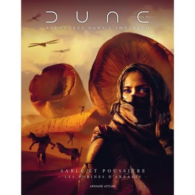 Kaartspellen Arkhane Asylum Dune - Livre Sable et Poussière