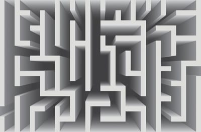 Abstract Pattern Modern Photo Wallcovering