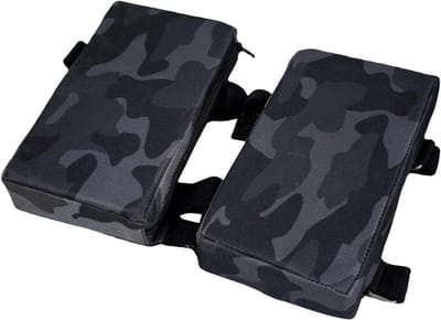 Schouder Hack Squat - Trainingsuitrusting - Krachttraining Thuis - Antislip Bekleding - 20 x 11 x 4 cm - Camouflage