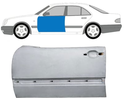 Reparatiepaneel voordeur hoge voor Mercedes E-Class W210 1995-2003 / Links