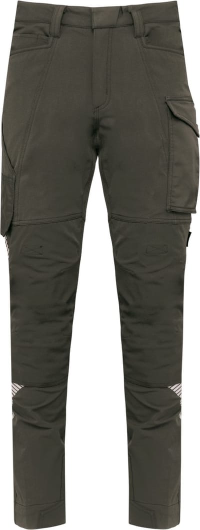 WK. Designed To Work Gerecycled stretchbroek met veel zakken unisex WK746 - Dark Khaki - 34 FR
