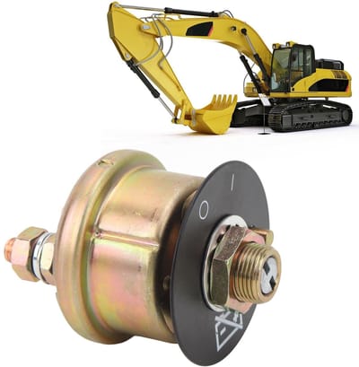 Inovra - Hoofdstroomschakelaar - Accu-ontkoppeling - Anti-diefstal Ontstekingsschakelaar - 7H7290 - Geschikt voor Caterpillar - Vervangingsonderde...