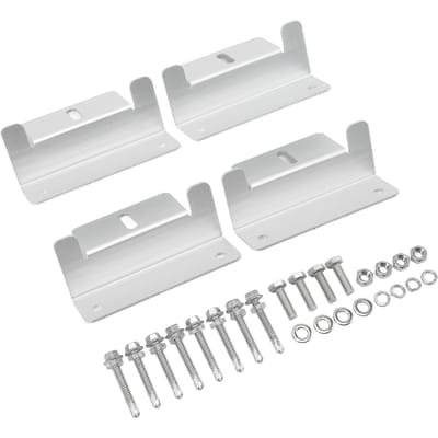 Kit de 4 supports Z de montage de panneau solaire Ensemble d'installation sur toit hors réseau pour camping-car, yacht, toit plat