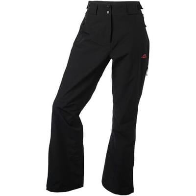CRIVIT Dames hardshell skibroek Touring met RECCO systeem (Zwart, 36)