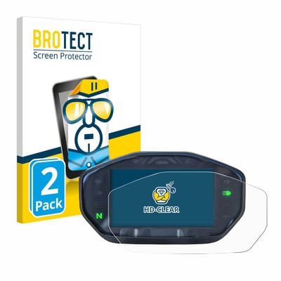 BROTECT - Screenprotector voor Ducati Monster / Monster + 2021 - Folie Beschermfolie transparant 2 Stuks