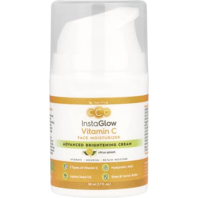 Instaglow, Gezichtscrème met Vitamine C, Citrus Splash, 50 ml(1.7 fl oz) white